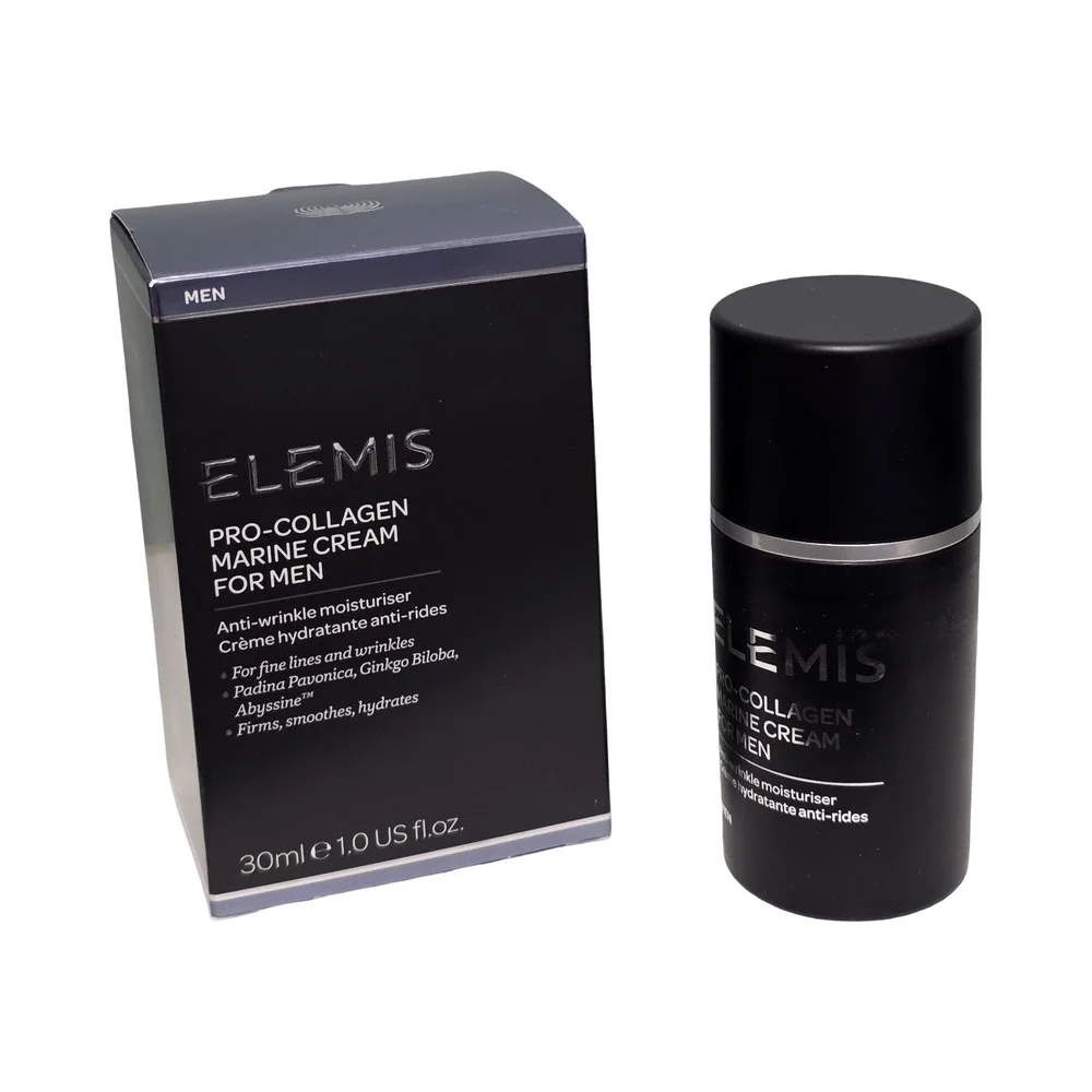Elemis Pro-Collagen Marine Cream for Men 30ml 1.0oz Anti-Wrinkle Moisturiser NEW